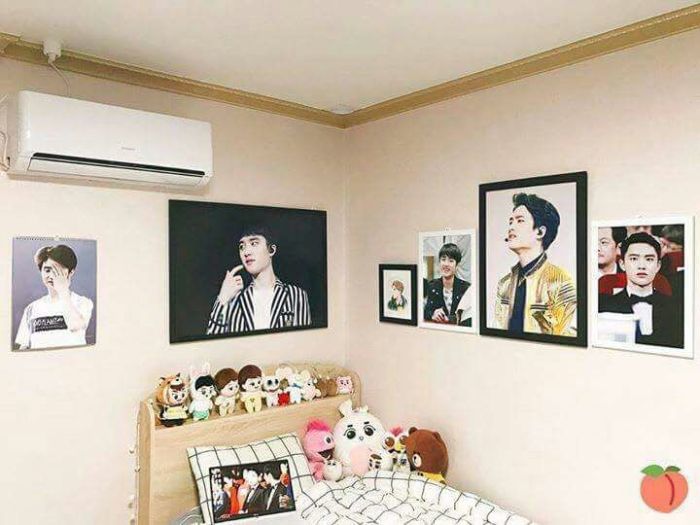 How to decorate a bedroom exo