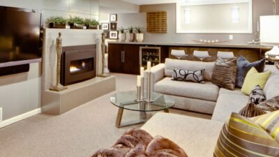 How to decorate basement apartment