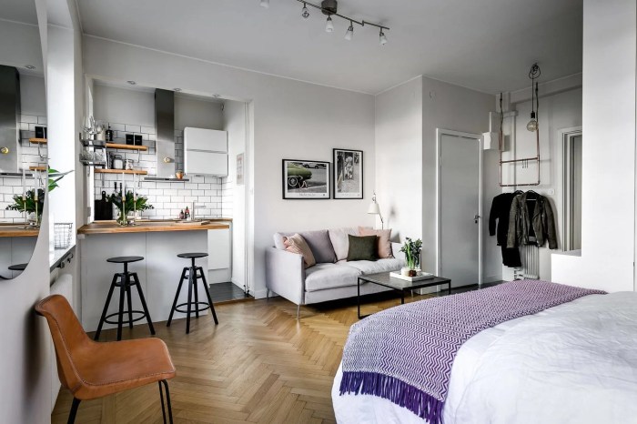 How to decorate a bedroom in an apartment