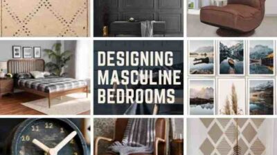 How to decorate a bedroom men