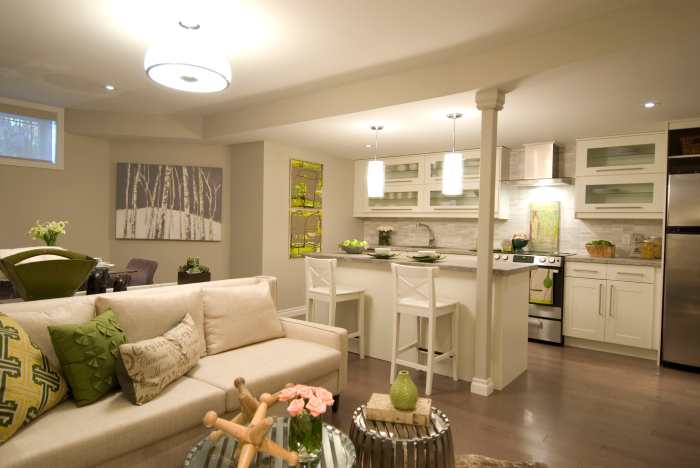 How to decorate basement apartment