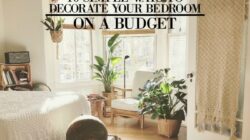 How to decorate a bedroom on budget