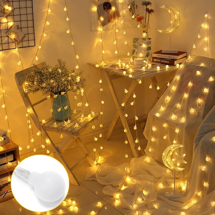 How to decorate a window with fairy lights