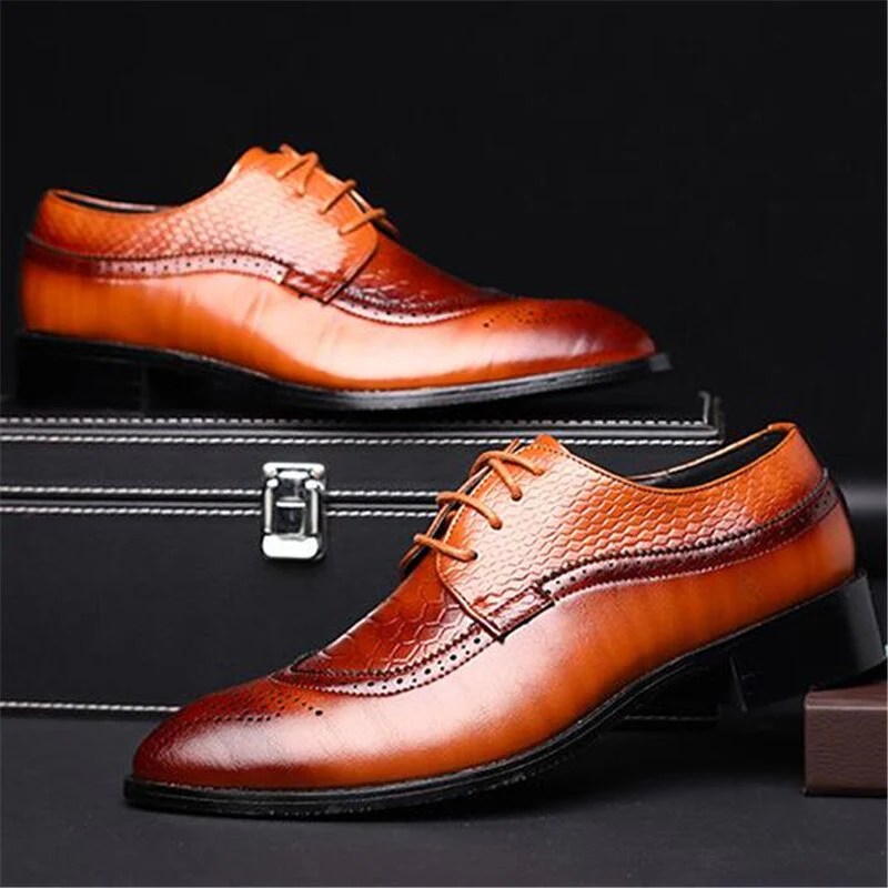 Mens pointed dress shoes