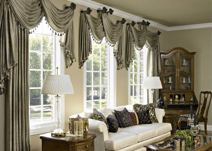 How to decorate windows with drapes