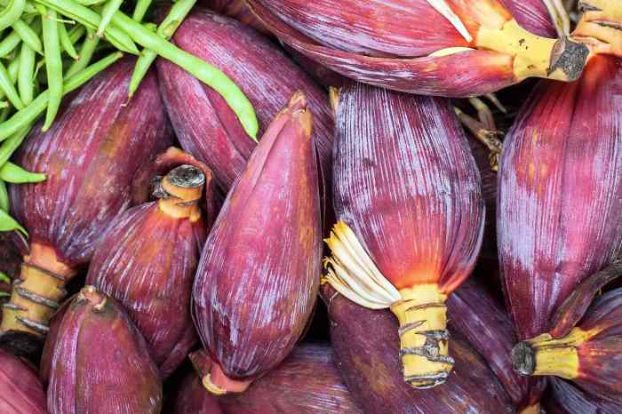 How to cook banana flower kerala style