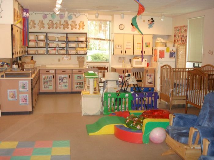 Daycare infant ideas classroom room child care toddler idea fence setup nursery rooms indoor movers window childcare decor day layout