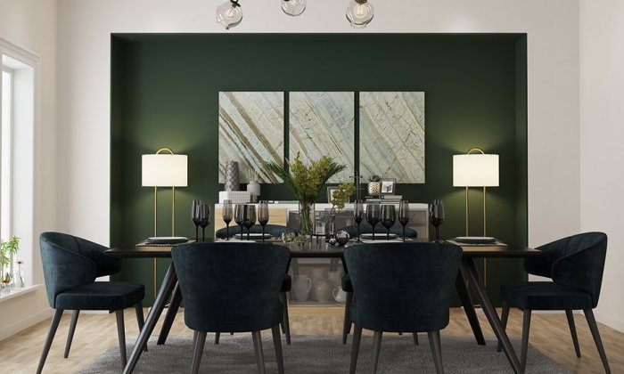 How to build dining room wall decor