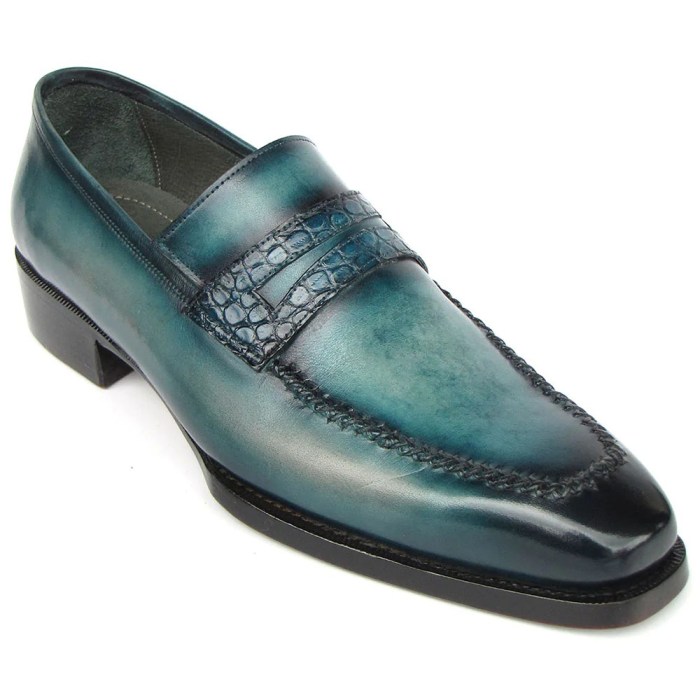 Turquoise mens dress shoes